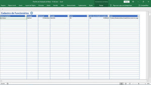 Planilha de Avaliação de Metas