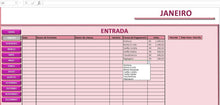 Load image into Gallery viewer, Planilha de Fluxo de Caixa Simples para Pediatria em Excel
