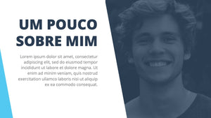 Apresentação Pessoal Criativa Google Slides – MeetMe