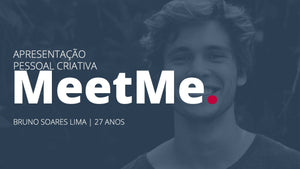 Apresentação Pessoal Criativa Google Slides – MeetMe