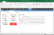 Load image into Gallery viewer, Planilha de Gestão de Compras Completa em Excel 4.0
