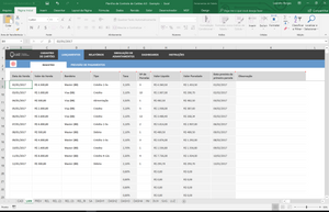 Planilha de Controle de Cartão de Crédito em Excel 4.0