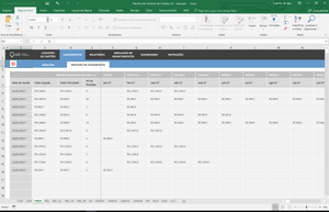 Planilha de Controle de Cartão de Crédito em Excel 4.0