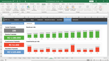 Load image into Gallery viewer, Planilha 4 P do Marketing (ou Marketing Mix) em Excel 4.0
