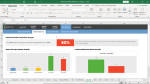 Planilha de Análise PESTAL em Excel 4.0