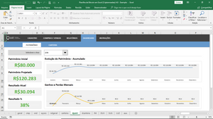 Planilha de Bitcoin (Criptomoedas) em Excel 4.0