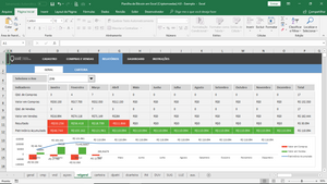 Planilha de Bitcoin (Criptomoedas) em Excel 4.0