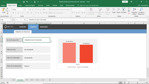 Planilha de Busca de Processos em Excel 4.0