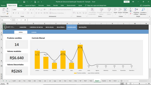 Planilha de Cálculo de Substituição Tributária em Excel 4.0