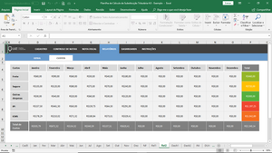 Planilha de Cálculo de Substituição Tributária em Excel 4.0