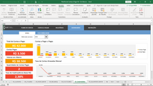 Load image into Gallery viewer, Pacote com Planilhas e Apostila: Controle Financeiro em Excel
