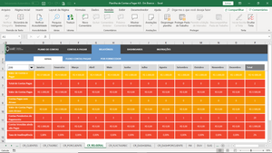 Pacote com Planilhas e Apostila: Controle Financeiro em Excel