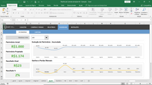 Load image into Gallery viewer, Planilha de Controle de Ações para Investidores em Excel 4.0
