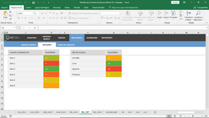 Planilha de Controle de Arquivo Morto em Excel 4.0