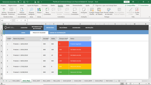 Planilha de Controle de Estoque com Prazo de Validade em Excel 4.0