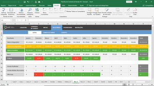 Planilha de Vendas em Excel 4.0