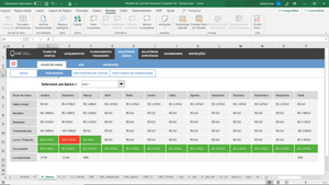 Planilha de Controle Financeiro Completo em Excel 4.0