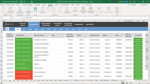 Planilha de Controle Financeiro Completo em Excel 4.0