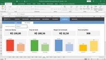 Load image into Gallery viewer, Planilha de Formação de Preços de Serviços em Excel 4.0
