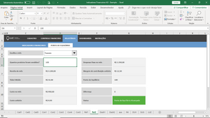 Planilha de Indicadores Financeiros em Excel 4.0