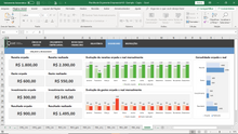 Load image into Gallery viewer, Pacote com 9 Planilhas de Finanças Empresariais
