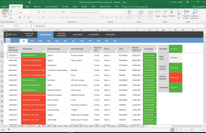 Planilha de Orçamento Pessoal e Familiar em Excel 4.0