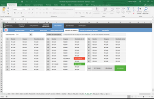 Planilha de Orçamento Pessoal e Familiar em Excel 4.0