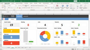 Planilha Kanban Excel 4.0