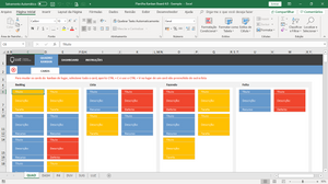 Planilha Kanban Excel 4.0