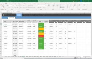 Planilha de Vendas em Excel 4.0
