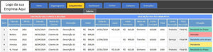 Planilha de Contas a Receber em Excel