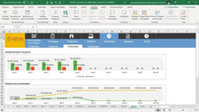 Load image into Gallery viewer, Planilha de Estudo de Viabilidade Econômica em Dashboard
