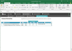 Planilha para Controle de Estoque de EPI e Emissão de Ficha de EPI