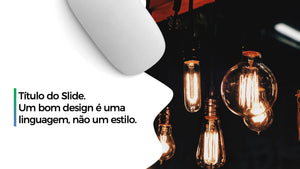 Apresentação com tema Design