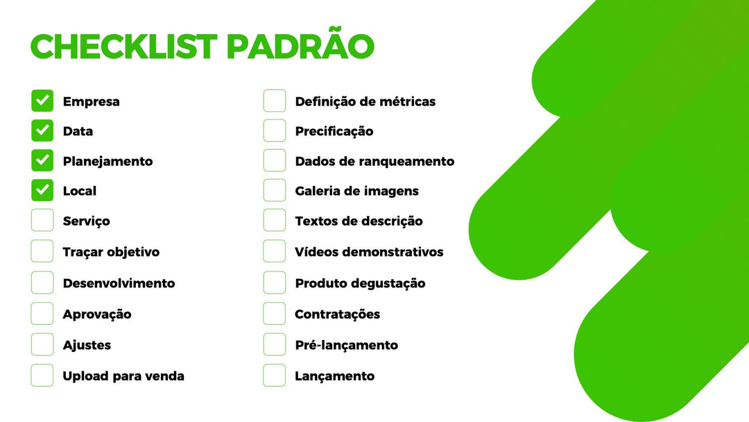 Apresentação de Checklist em Powerpoint – luzsia.vc