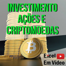 Load image into Gallery viewer, Investimento Ações e Criptomoedas
