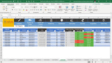 Load image into Gallery viewer, Planilha de Gestão de Fretes em Dashboard
