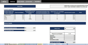 Ferramenta de Precificação Geral e Ponto de Equilíbrio em Excel