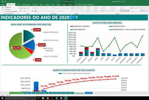 Organizze Plan - Planilha de Controle Financeiro Pessoal + Investimentos